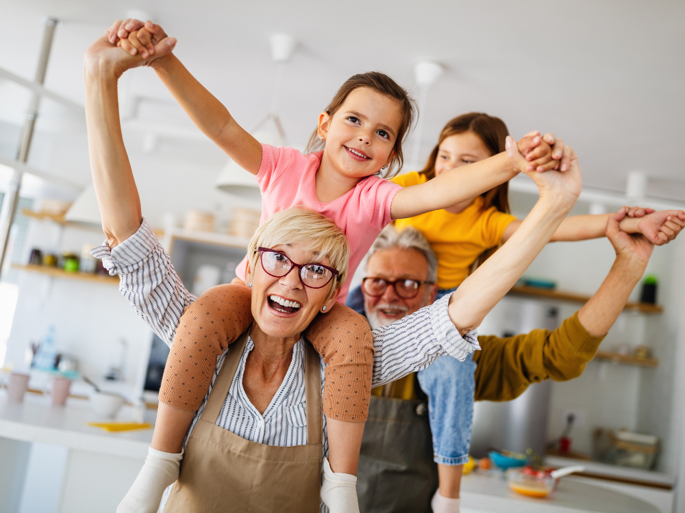 Active senior enjoying activities