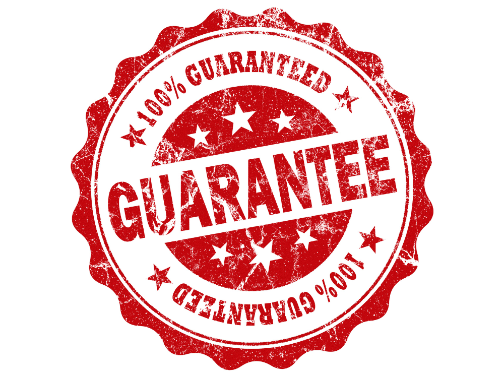 Money-back guarantee